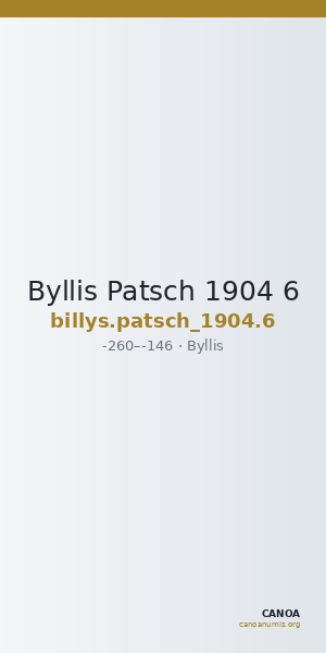 Byllis Patsch 1904 6 — CANOA