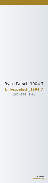 Byllis Patsch 1904 7 — CANOA