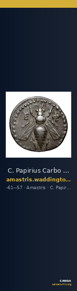 C. Papirius Carbo Amastris Waddington 1925 22 — CANOA