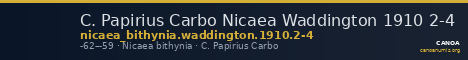 C. Papirius Carbo Nicaea Waddington 1910 2-4 — CANOA