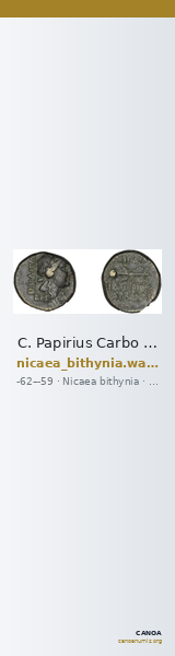 C. Papirius Carbo Nicaea Waddington 1910 8-9 — CANOA