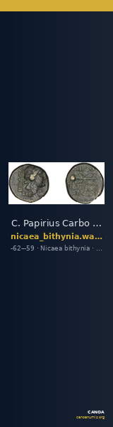 C. Papirius Carbo Nicaea Waddington 1910 8-9 — CANOA