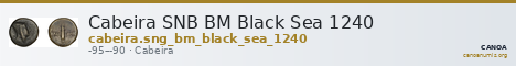 Cabeira SNB BM Black Sea 1240 — CANOA