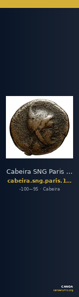 Cabeira SNG Paris 1685 — CANOA