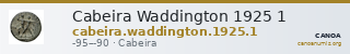 Cabeira Waddington 1925 1 — CANOA