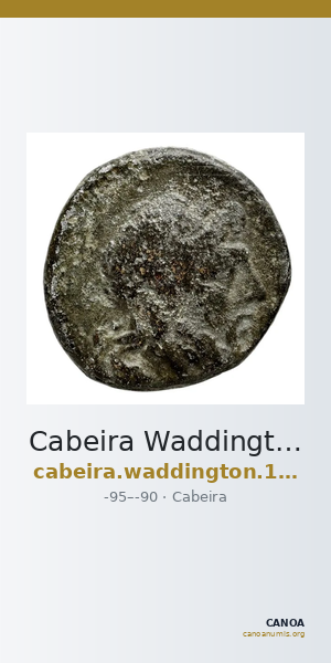 Cabeira Waddington 1925 1a — CANOA