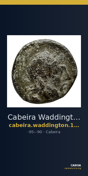 Cabeira Waddington 1925 1a — CANOA