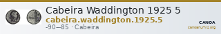 Cabeira Waddington 1925 5 — CANOA
