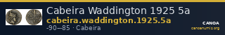 Cabeira Waddington 1925 5a — CANOA