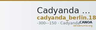 Cadyanda Berlin 18282571 — CANOA