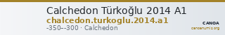 Calchedon Türkoğlu 2014 A1 — CANOA