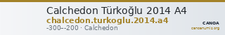 Calchedon Türkoğlu 2014 A4 — CANOA
