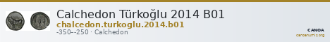 Calchedon Türkoğlu 2014 B01 — CANOA