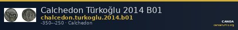 Calchedon Türkoğlu 2014 B01 — CANOA