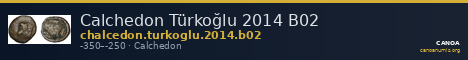 Calchedon Türkoğlu 2014 B02 — CANOA