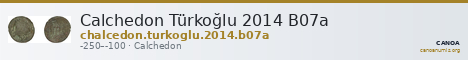 Calchedon Türkoğlu 2014 B07a — CANOA