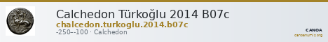 Calchedon Türkoğlu 2014 B07c — CANOA