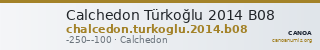 Calchedon Türkoğlu 2014 B08 — CANOA