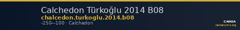 Calchedon Türkoğlu 2014 B08 — CANOA
