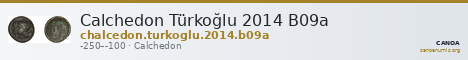 Calchedon Türkoğlu 2014 B09a — CANOA