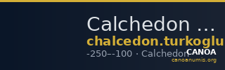 Calchedon Türkoğlu 2014 B09b — CANOA