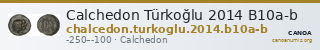 Calchedon Türkoğlu 2014 B10a-b — CANOA