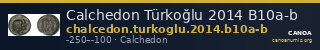 Calchedon Türkoğlu 2014 B10a-b — CANOA