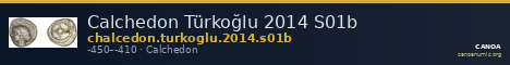 Calchedon Türkoğlu 2014 S01b — CANOA