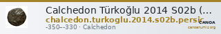 Calchedon Türkoğlu 2014 S02b (Persic) — CANOA