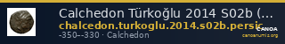 Calchedon Türkoğlu 2014 S02b (Persic) — CANOA