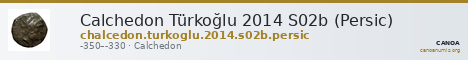 Calchedon Türkoğlu 2014 S02b (Persic) — CANOA
