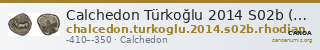 Calchedon Türkoğlu 2014 S02b (Rhodian) — CANOA