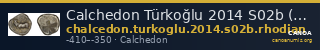 Calchedon Türkoğlu 2014 S02b (Rhodian) — CANOA