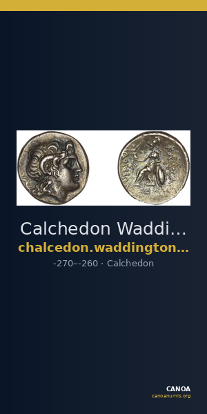 Calchedon Waddington 1908 21-23 — CANOA