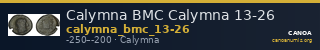Calymna BMC Calymna 13-26 — CANOA