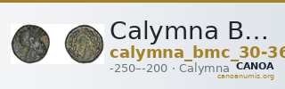 Calymna BMC Calymna 30-36 — CANOA