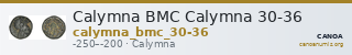 Calymna BMC Calymna 30-36 — CANOA