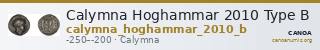 Calymna Hoghammar 2010 Type B — CANOA