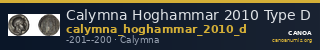 Calymna Hoghammar 2010 Type D — CANOA