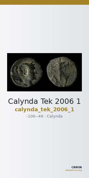 Calynda Tek 2006 1 — CANOA