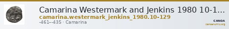Camarina Westermark and Jenkins 1980 10-129 — CANOA
