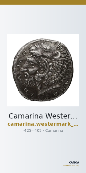 Camarina Westermark and Jenkins 1980 130-157 — CANOA