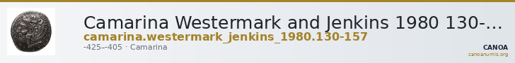 Camarina Westermark and Jenkins 1980 130-157 — CANOA