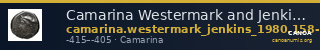Camarina Westermark and Jenkins 1980 158-166 — CANOA