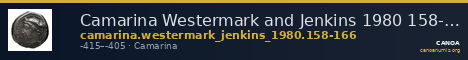 Camarina Westermark and Jenkins 1980 158-166 — CANOA