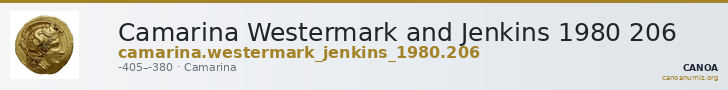 Camarina Westermark and Jenkins 1980 206 — CANOA