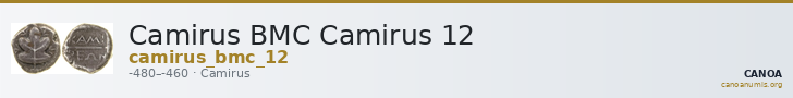 Camirus BMC Camirus 12 — CANOA