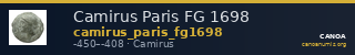Camirus Paris FG 1698 — CANOA