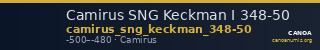 Camirus SNG Keckman I 348-50 — CANOA