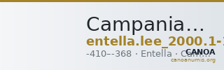 Campanian Mercenaries (Entella) Entella Lee 2000 1-12 — CANOA